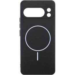 Чохол-накладка Lakshmi Silicone Cover Full Camera (AA) with MagFit для Google Pixel 9 Pro XL Black