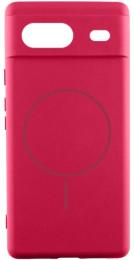 Чохол-накладка Lakshmi Silicone Cover Full Camera (AA) with MagFit для Google Pixel 8 Rose Red