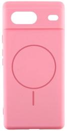 Чохол-накладка Lakshmi Silicone Cover Full Camera (AA) with MagFit для Google Pixel 8 Light Pink
