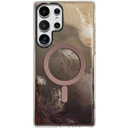 Чохол-накладка EpiK TPU Shiny Mountain (MagFit) для Samsung Galaxy S25 Ultra Chocolate