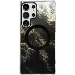 Чохол-накладка EpiK TPU Shiny Mountain (MagFit) для Samsung Galaxy S24 Ultra Black