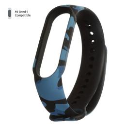 Ремінець для фітнес-браслету ArmorStandart Xiaomi Mi Band 5 Khaki Blue (ARM57016)