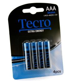 Батарейка Tecro Ultra Energy AAA/LR03 4 шт
