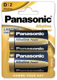 Батарейка Panasonic Alkaline Power D/LR20 2 шт