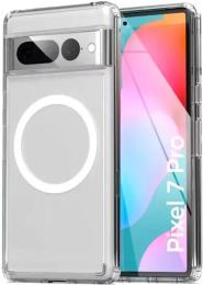 Чохол-накладка Wlons Series case with Magsafe Google Pixel 7 Pro Clear