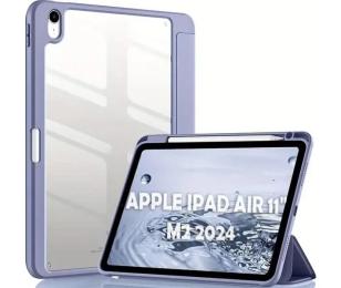 Чохол-книжка для планшета BeCover Soft Edge TPU з кріпленням Apple Pencil для Apple iPad Air 11 2024/iPad Air 11 2025 Purple (711707)