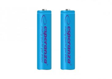 Акумулятор Esperanza AAA/HR03 Blue Ni-MH 1000 mAh BL 2шт