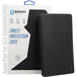 Чохол-книжка для планшета BeCover Tri Fold Soft TPU Silicone для Apple iPad Pro 12.9 2020/2021/2022 Black (709712)