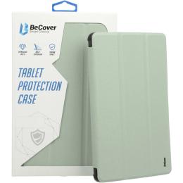 Чохол-книжка для планшета BeCover Tri Fold Soft TPU Silicone для Apple iPad Pro 12.9 2020/2021/2022 Light Green (711738)