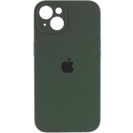 Чохол-накладка EpiK Silicone Case Full Camera Protective (AA) для Apple iPhone 15 Cyprus Green