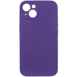 Чохол-накладка EpiK Silicone Case Full Camera Protective (AA) для Apple iPhone 15 Amethyst