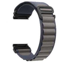 Ремінець для смарт-годинника ArmorStandart AlpinaStyle для Garmin 20 mm Blue (ARM85689)