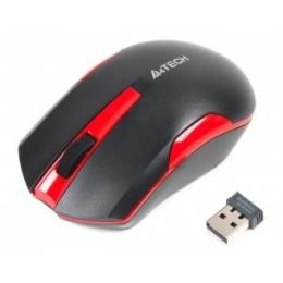 Мишка A4Tech G3-200N Black Red бездротова/USB V-Track