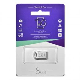 Флеш память T&amp;G 105 Metal Series TG105-8G Silver 08 GB