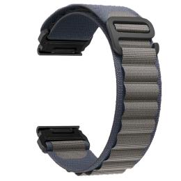 Ремінець для смарт-годинника ArmorStandart AlpinaStyle для Garmin 22 mm Blue (ARM85686)