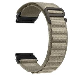 Ремінець для смарт-годинника ArmorStandart AlpinaStyle для Garmin 22 mm Olive (ARM85687)