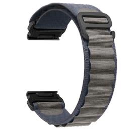 Ремінець для смарт-годинника ArmorStandart AlpinaStyle для Garmin 26 mm Blue (ARM85683)