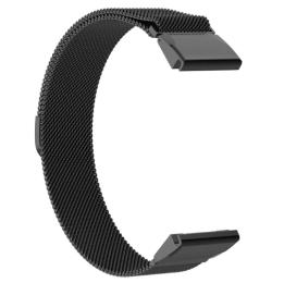 Ремінець для смарт-годинника ArmorStandart Milanese Magnetic для Garmin 26 mm Black (ARM85715)
