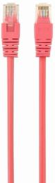 Патч-корд Cablexpert PP12-2M Pink литий, 50u штекер з защіпкою