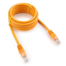 Патч-корд Cablexpert PP12-2M Orange литий, 50u штекер з защіпкою