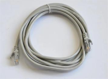 Патч-корд Atcom RJ45, Cat.5e, 3 m Dark Gray