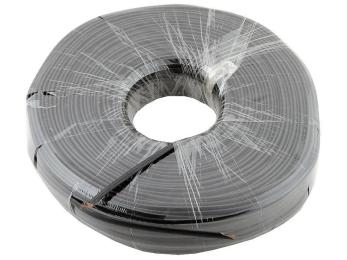 Кабель для телефону Atcom CCS, 26AWG, 100m Black Red 4 жили