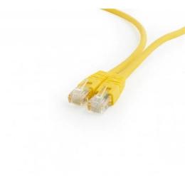 Патч-корд Cablexpert PP6U-0.25M Yellow литий, 50u штекер з защіпкою