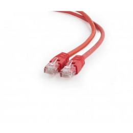 Патч-корд Cablexpert PP6U-0.5M Red cat.6, литий, 50u штекер з защіпкою