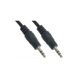 Аудіо-кабель Atcom mini-jack 3.5(тато)mini-jack 3.5(тато), 3m Black