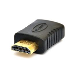 Перехідник PowerPlant CA910540 HDMI (тато) - HDMI (мама) Black