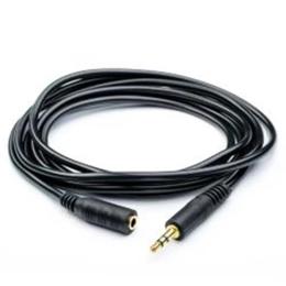 Аудіо-кабель Atcom 11056 mini-jack 3.5(тато)mini-jack 3.5(мама), 7,5m Black