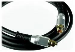 Аудіо-кабель Atcom Toslink(тато)Toslink(тато), 3m Black Red