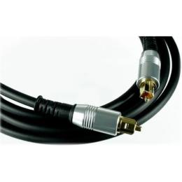 Аудіо-кабель Atcom Toslink(тато)Toslink(тато), 7,5m Black Red