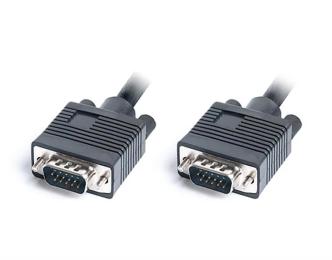 Кабель VGA (папа) = VGA (папа) 1.8м REAL-EL Pro (EL123500043) Black