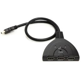 Перехідник PowerPlant CA912070 HDMI (тато) - HDMI (мама) Black