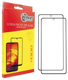 Захисне скло DENGOS для Poco M4 Pro 4G Full Glue Black 2шт (DG-TG2P-52)