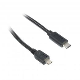 Дата-кабель Cablexpert CCP-USB2-mBMCM-1M 1m USB Type C(тато) - microUSB Type B(тато) Black