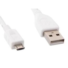 Дата-кабель Cablexpert CCP-mUSB2-AMBM-W-1M 1m USB(тато) - microUSB(тато) White