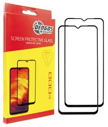 Захисне скло DENGOS для Samsung Galaxy A15 4G SM-A155 Full Glue Black 2шт (DG-TG2P-11)