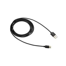 Дата-кабель Canyon CNE-USBC2B 1.8m USB(тато) - USB Type C(тато) Black