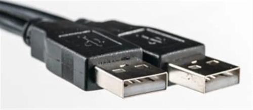 Дата-кабель PowerPlant KD00AS1216 5m USB(тато) - USB(тато) Black