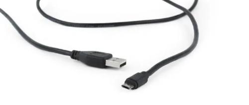 Дата-кабель Cablexpert CC-USB2-AMmDM-6 1.8m USB(тато) - USB Type B(тато) Black