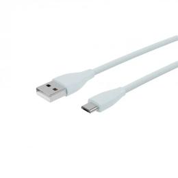 Дата-кабель Maxxter UB-M-USB-01MG 1m USB(тато) - microUSB(тато) Mint