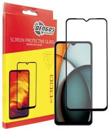 Захисне скло DENGOS Full Glue для Xiaomi Redmi A3 Black (TGFG-349)
