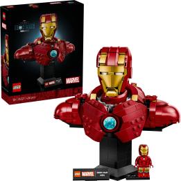 Конструктор LEGO Marvel (76327) Бюст Залізної Людини MK4