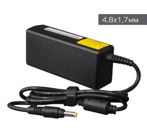 Блок живлення для ноутбука Frime F18.5V3.5A65W_HP4817 Black (HP 18.5V 3.5A 65W 4.8x1.7мм) + каб.жив.