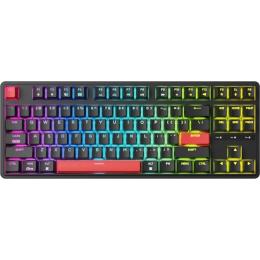 Клавіатура Keychron C3 Pro 87 Key K Pro Red Switch Hot Swap RGB Black (C3PH1_KEYCHRON) ENG/UKR