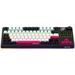 Клавіатура Lorgar (KBP70TKLW) Wireless TKL Mechanical Gaming Keyboard Pro Black Red (LRG-KBP70TKLW-BK-US) ENG