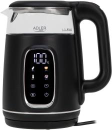 Електрочайник Adler AD 1305 Black Silver