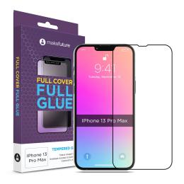 Захисне скло MakeFuture Full Cover Full Glue для Apple iPhone 13 Pro Max (MGF-AI13PM)